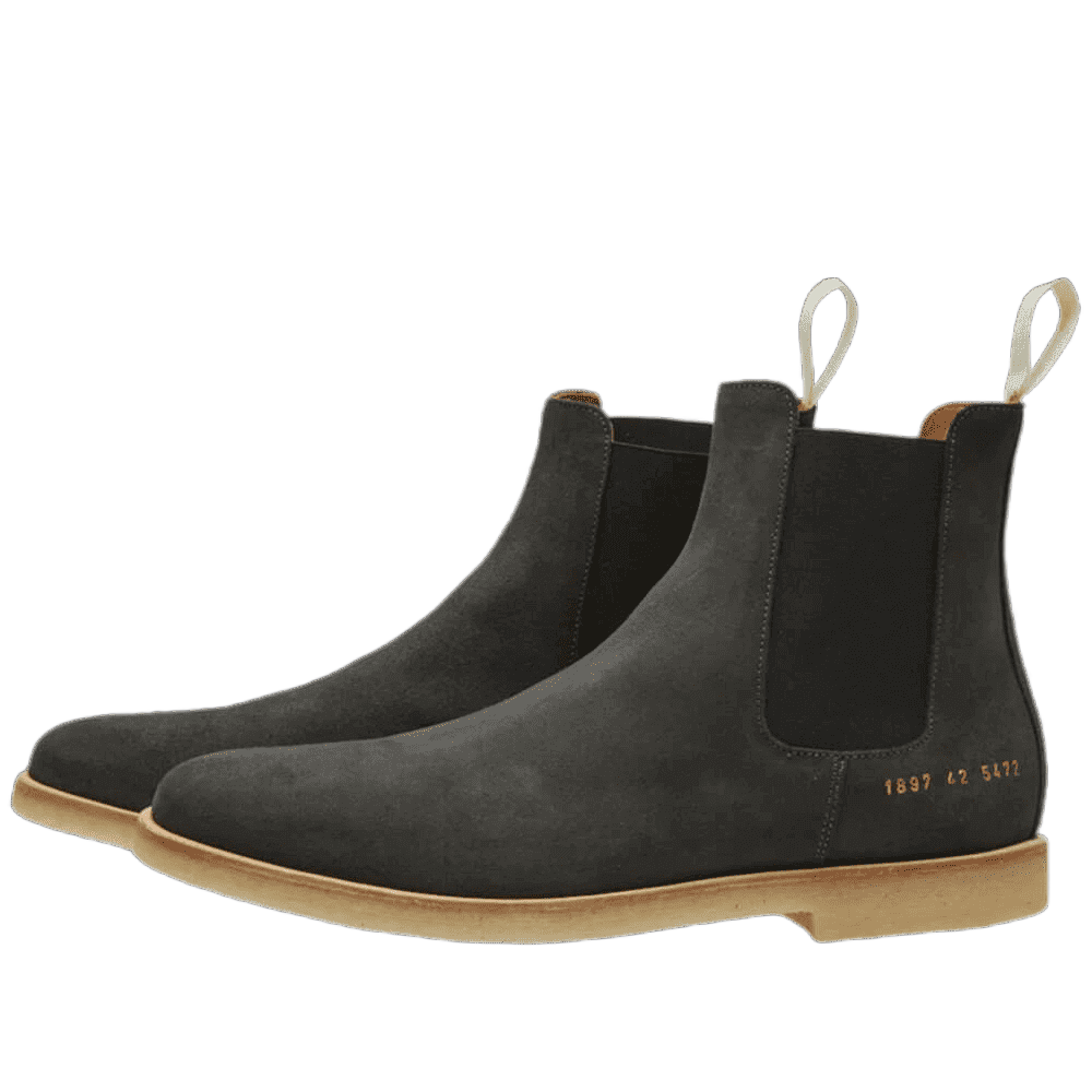 Common Projects Women's Suede Chelsea Boots