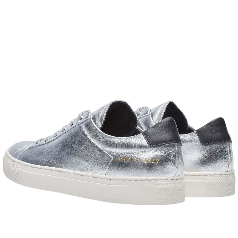 Common Projects Women's Achilles Retro Low-Top Off-White Sole Sneakers