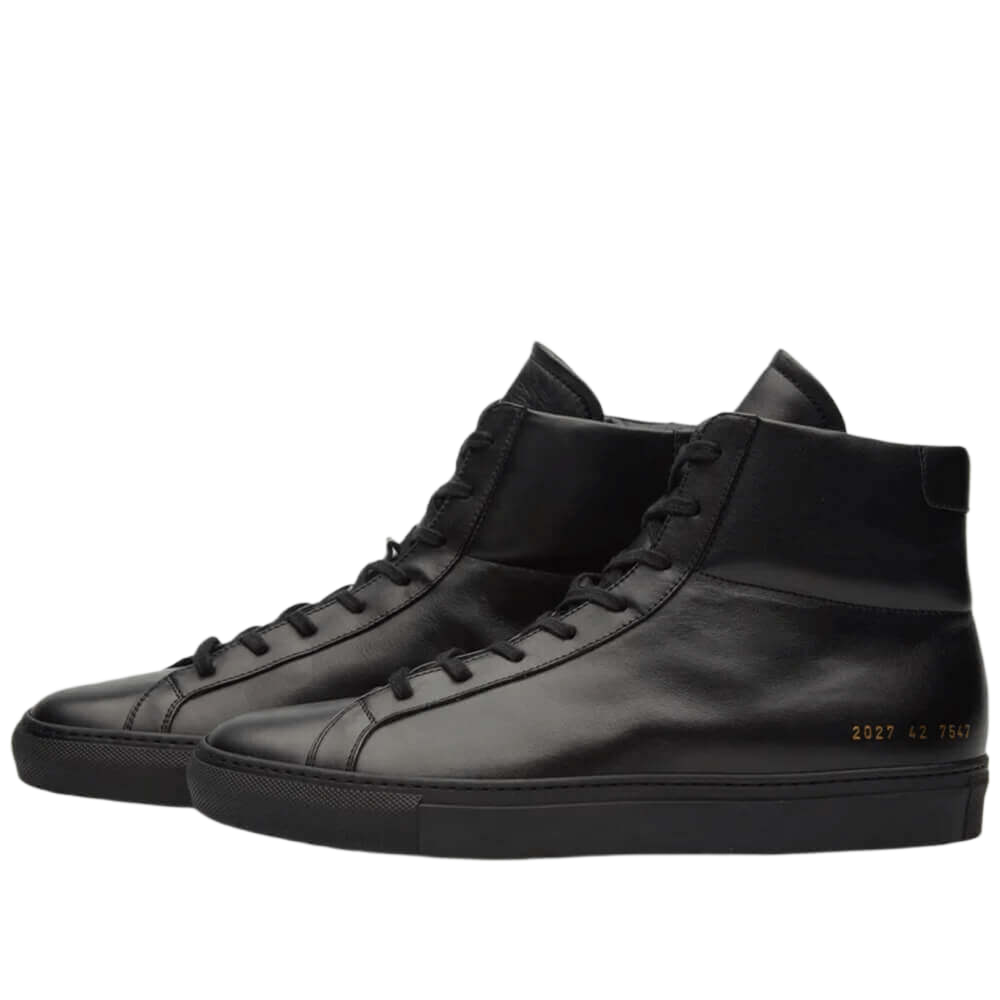 Common Projects Women's Original Achilles Leather High-Top Sneakers