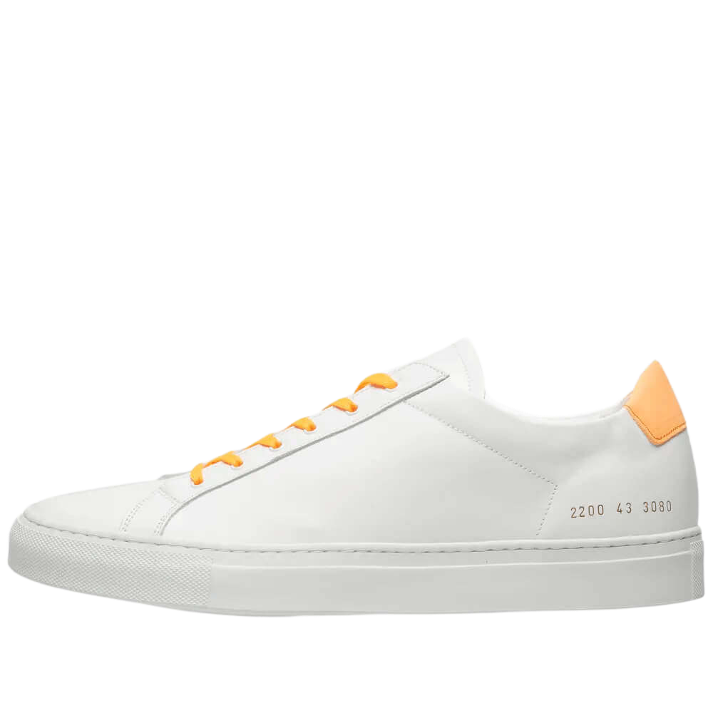 Common Projects Men's Retro Low-Top Fluro Sneakers