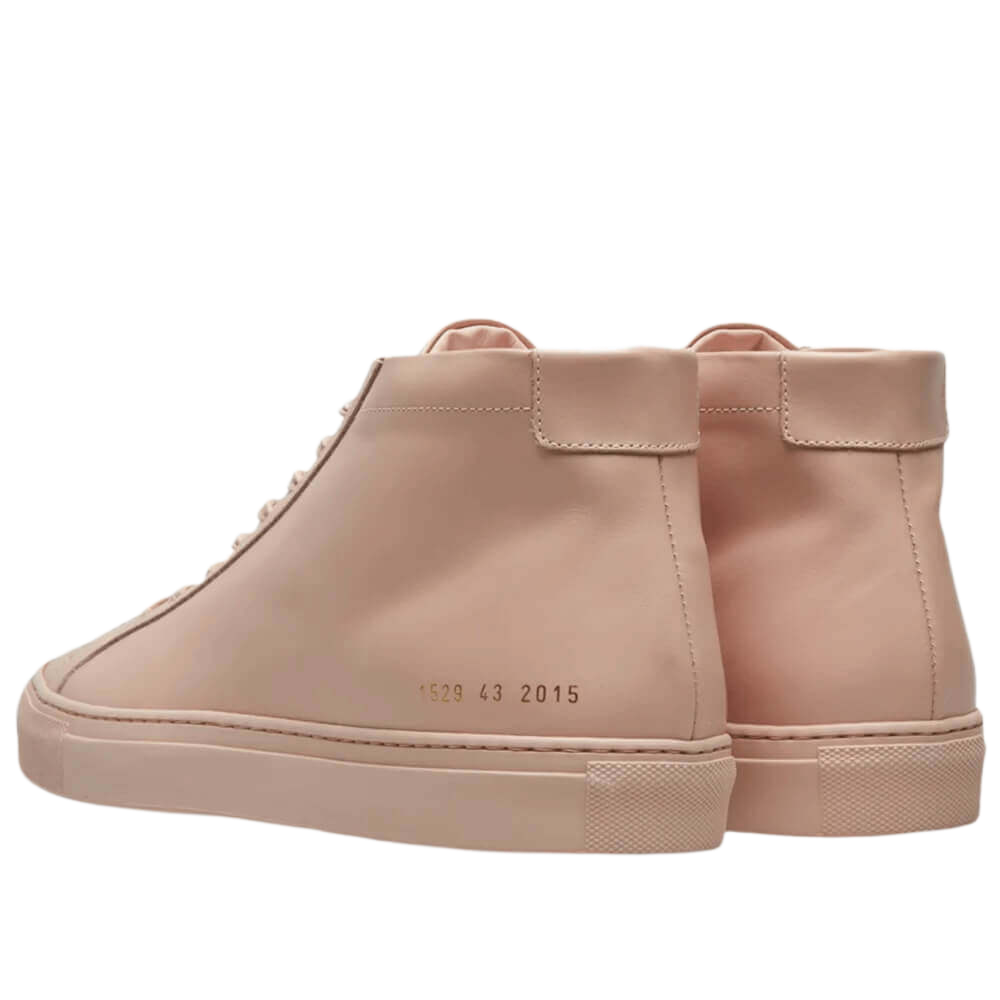 Common Projects Men's Original Achilles Leather Mid-Top Sneakers