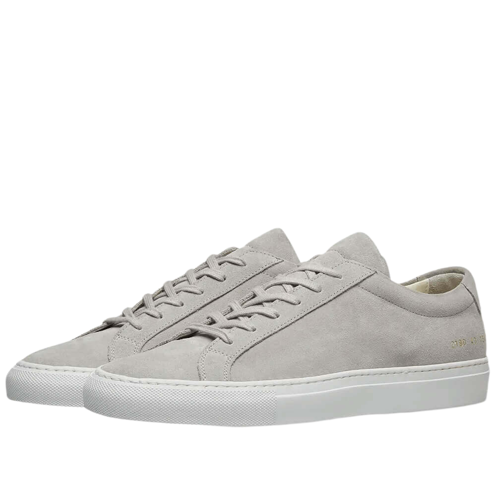 Common Projects Men's Original Achilles Suede Low-Top Sneakers