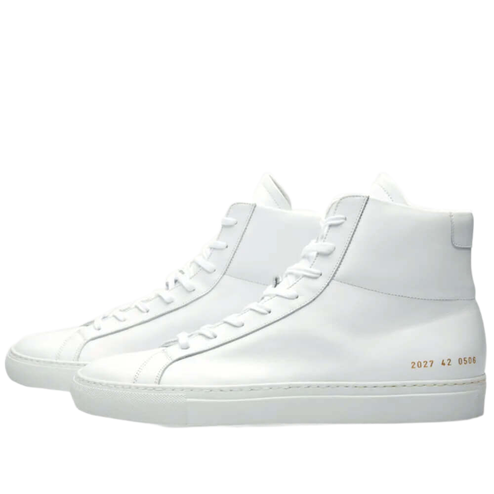 Common Projects Women's Original Achilles Leather High-Top Sneakers