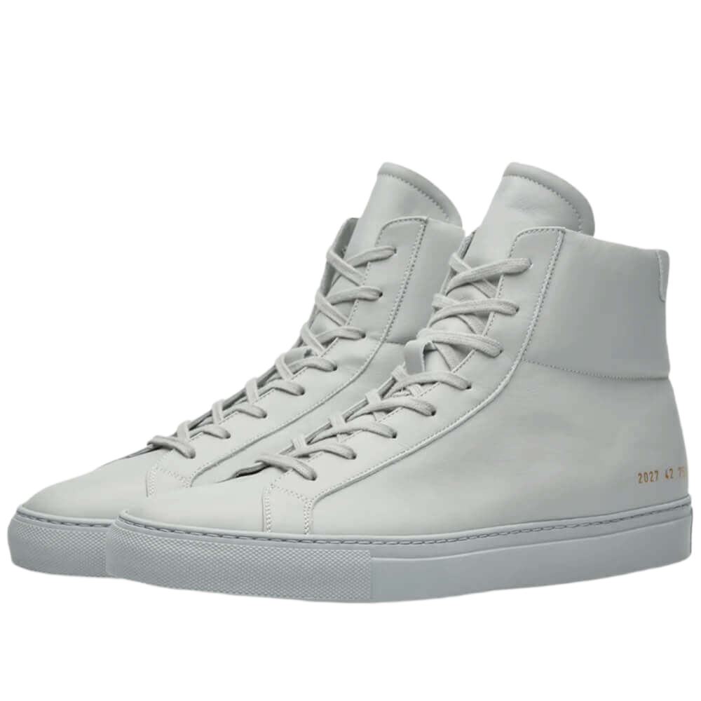 Common Projects Men's Original Achilles Leather High-Top Sneakers