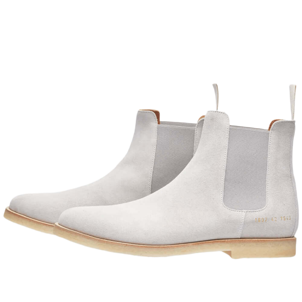 Common Projects Men's Suede Chelsea Boots