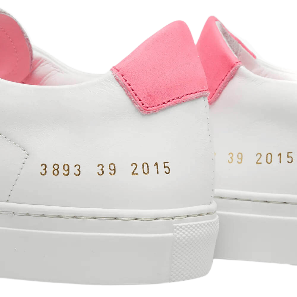 Common Projects Women's Achilles Retro Low-Top Fluro Sneakers