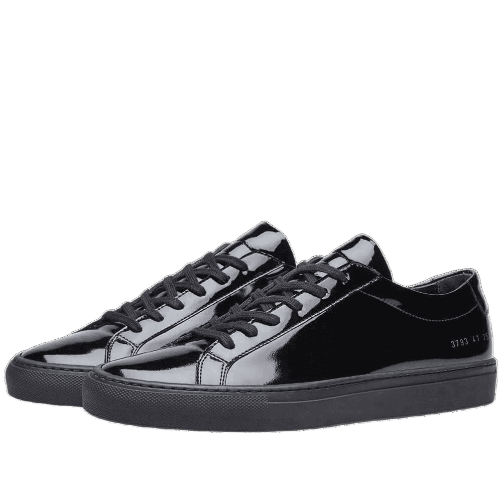 Common Projects Women's Achilles Leather Low-Top Gloss Sneakers