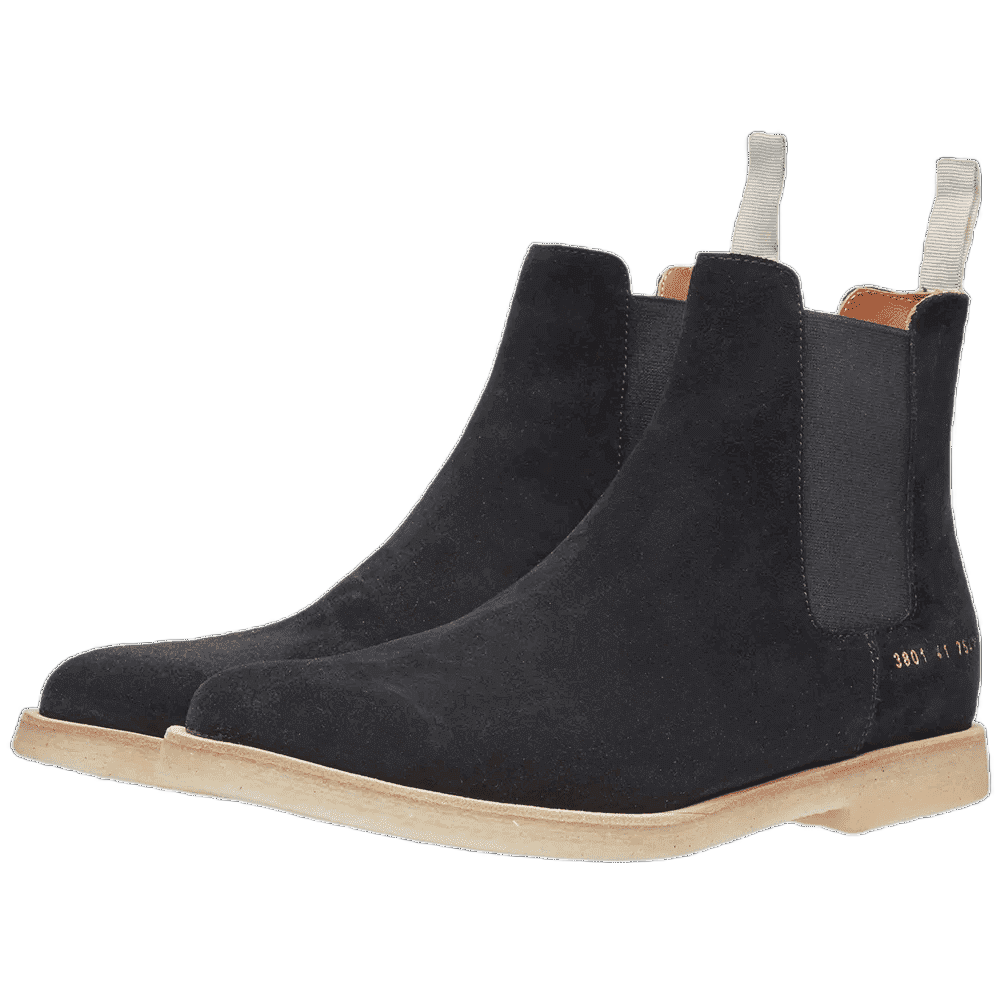 Common Projects Women's Suede Chelsea Boots