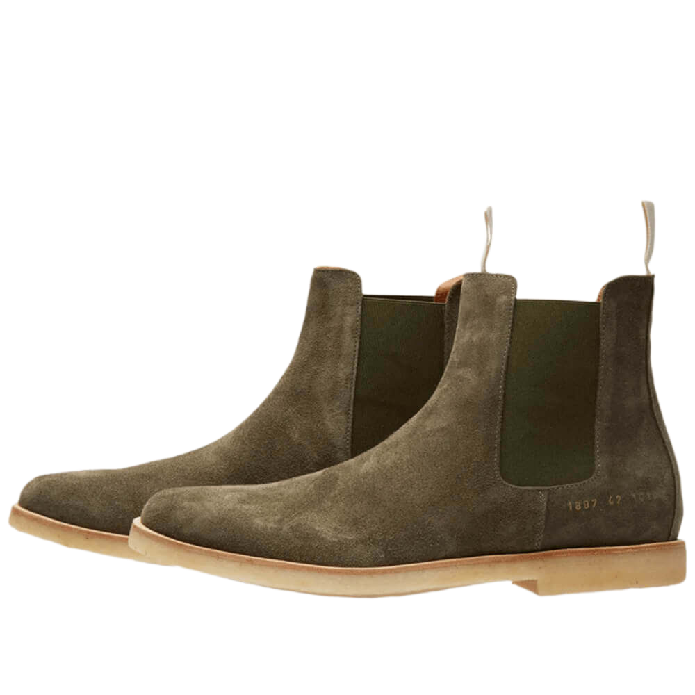 Common Projects Women's Suede Chelsea Boots