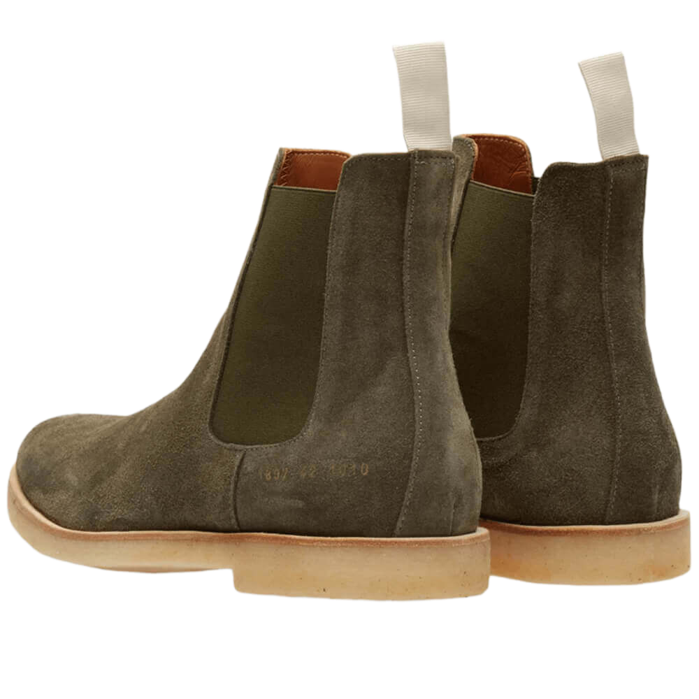 Common Projects Women's Suede Chelsea Boots