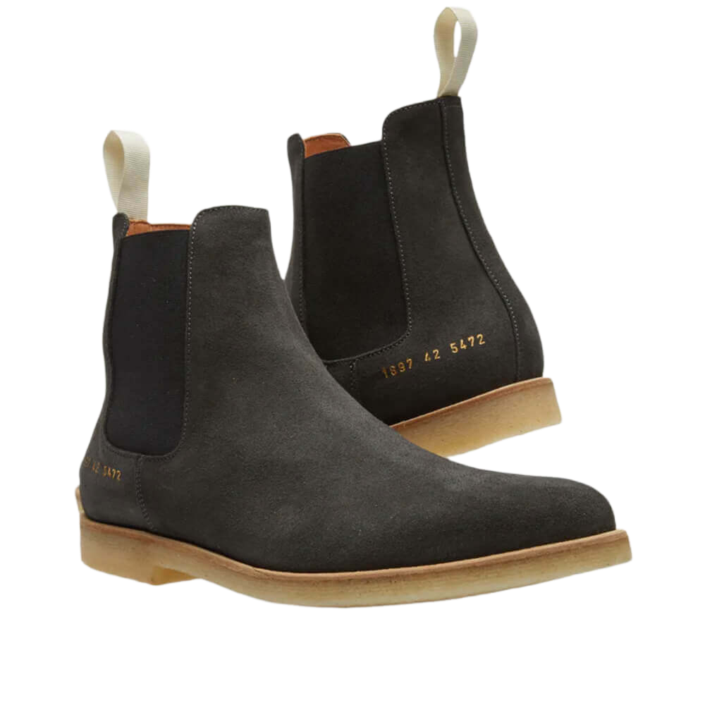 Common Projects Men's Suede Chelsea Boots