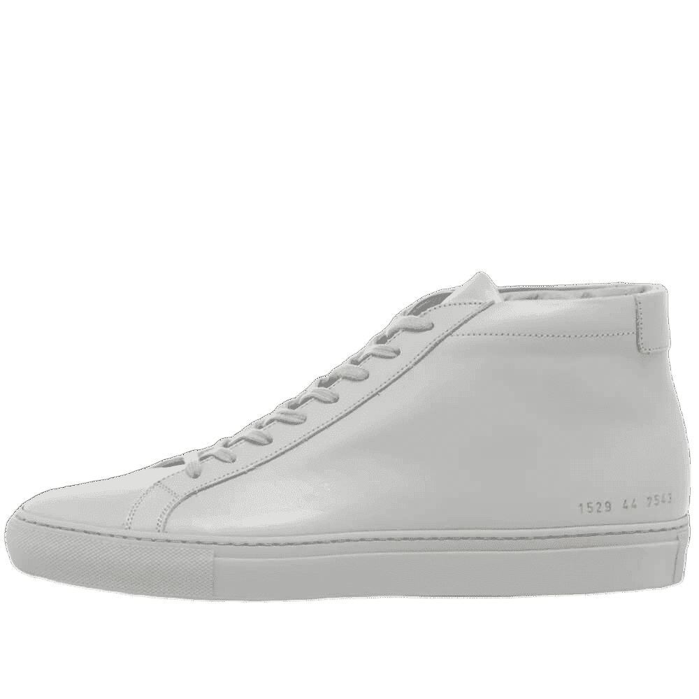 Common Projects Men's Original Achilles Leather Mid-Top Sneakers