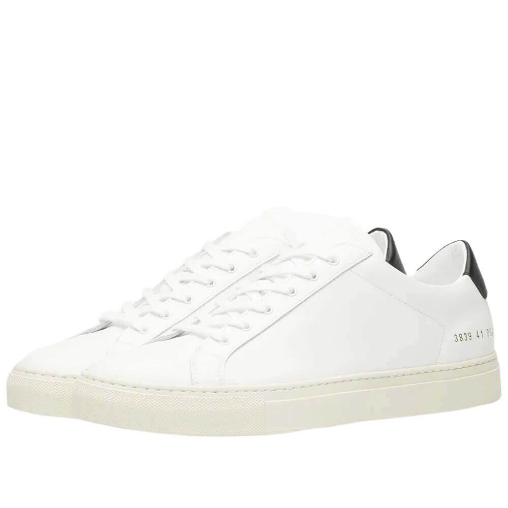 Common Projects Women's Achilles Retro Low-Top Off-White Sole Sneakers