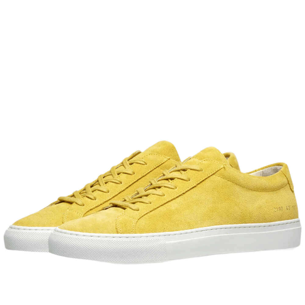 Common Projects Men's Original Achilles Suede Low-Top Sneakers