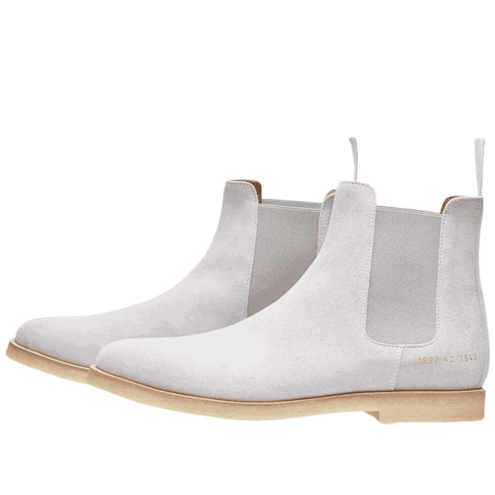 Common Projects Men's Suede Chelsea Boots