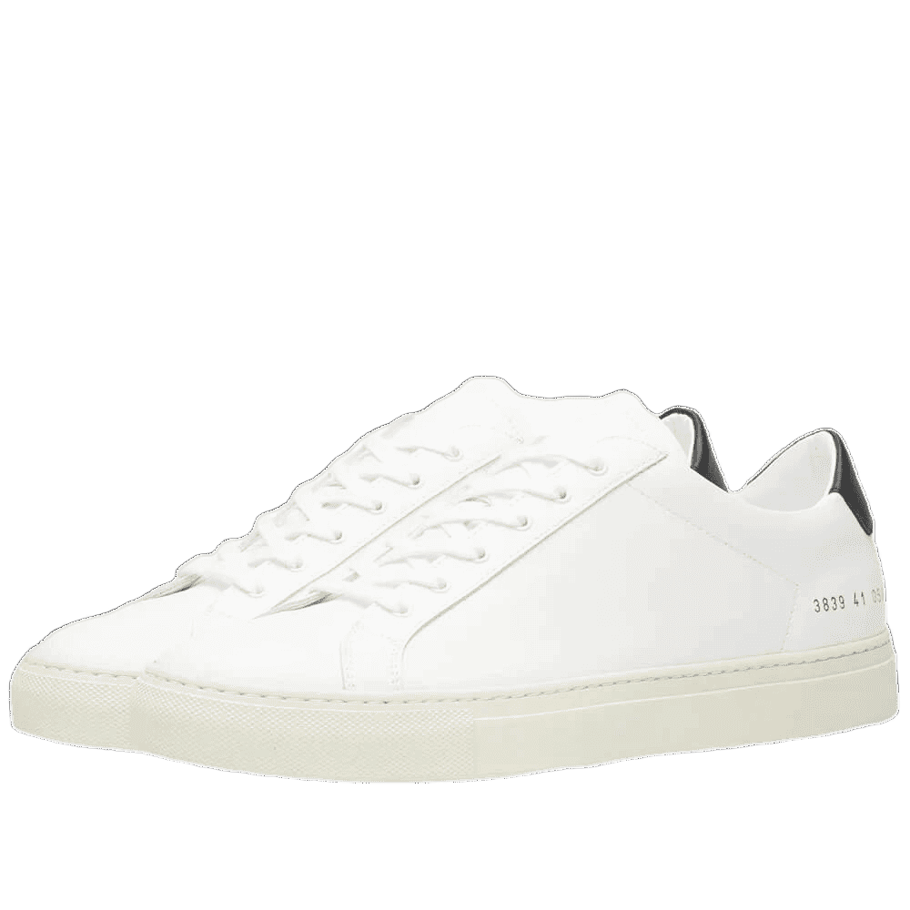 Common Projects Women's Achilles Retro Low-Top Off-White Sole Sneakers