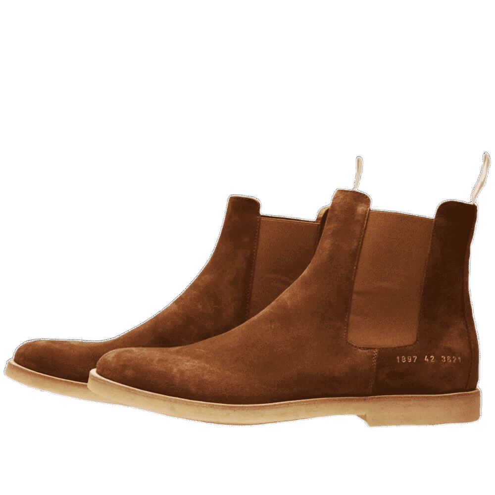 Common Projects Women's Suede Chelsea Boots