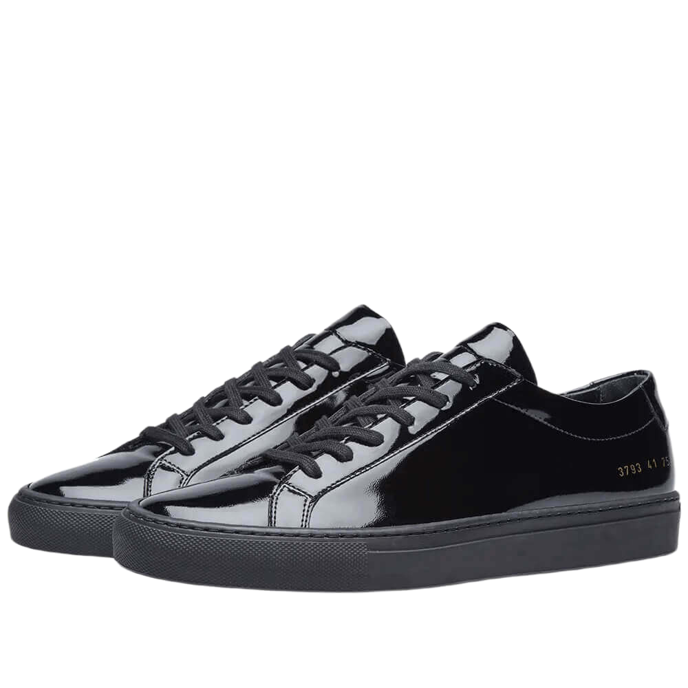 Common Projects Women's Achilles Leather Low-Top Gloss Sneakers