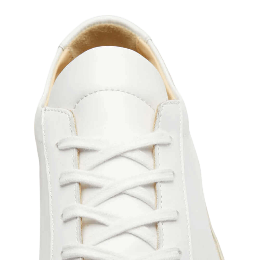 Common Projects Men's Achilles Leather Low-Top Colored Sole Sneakers