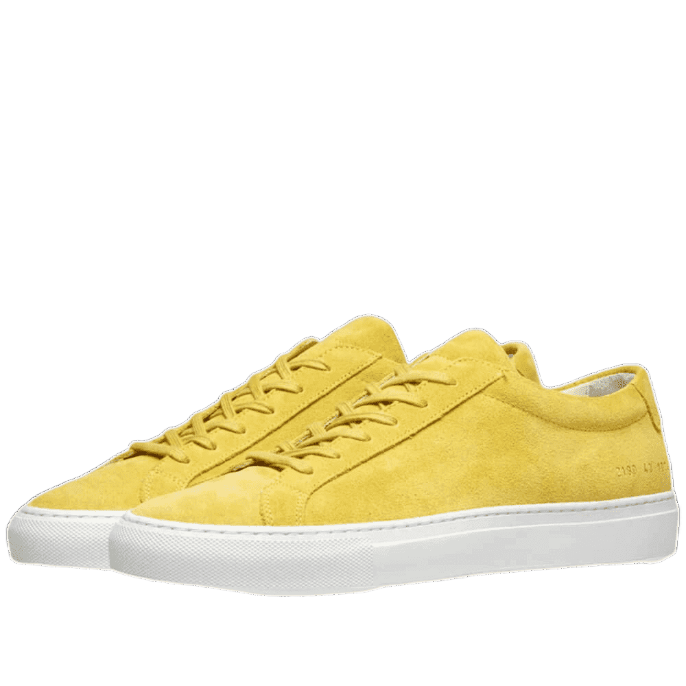 Common Projects Men's Original Achilles Suede Low-Top Sneakers