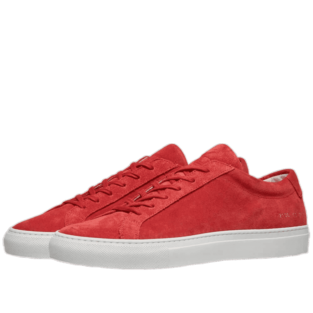 Common Projects Men's Original Achilles Suede Low-Top Sneakers