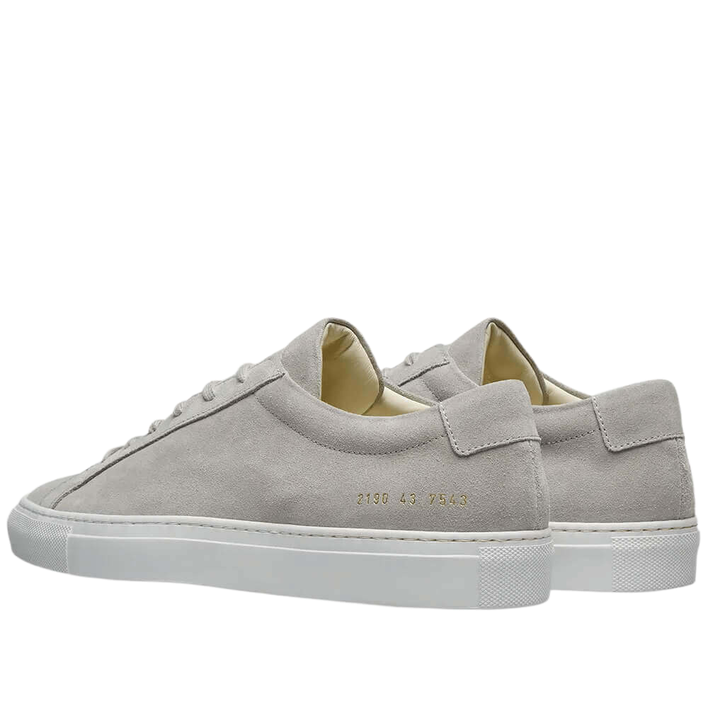 Common Projects Men's Original Achilles Suede Low-Top Sneakers