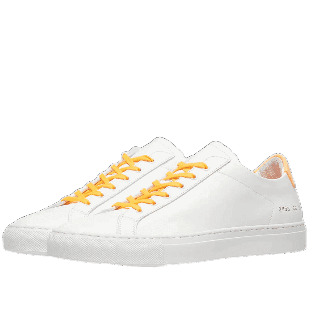 Common Projects Women's Achilles Retro Low-Top Fluro Sneakers