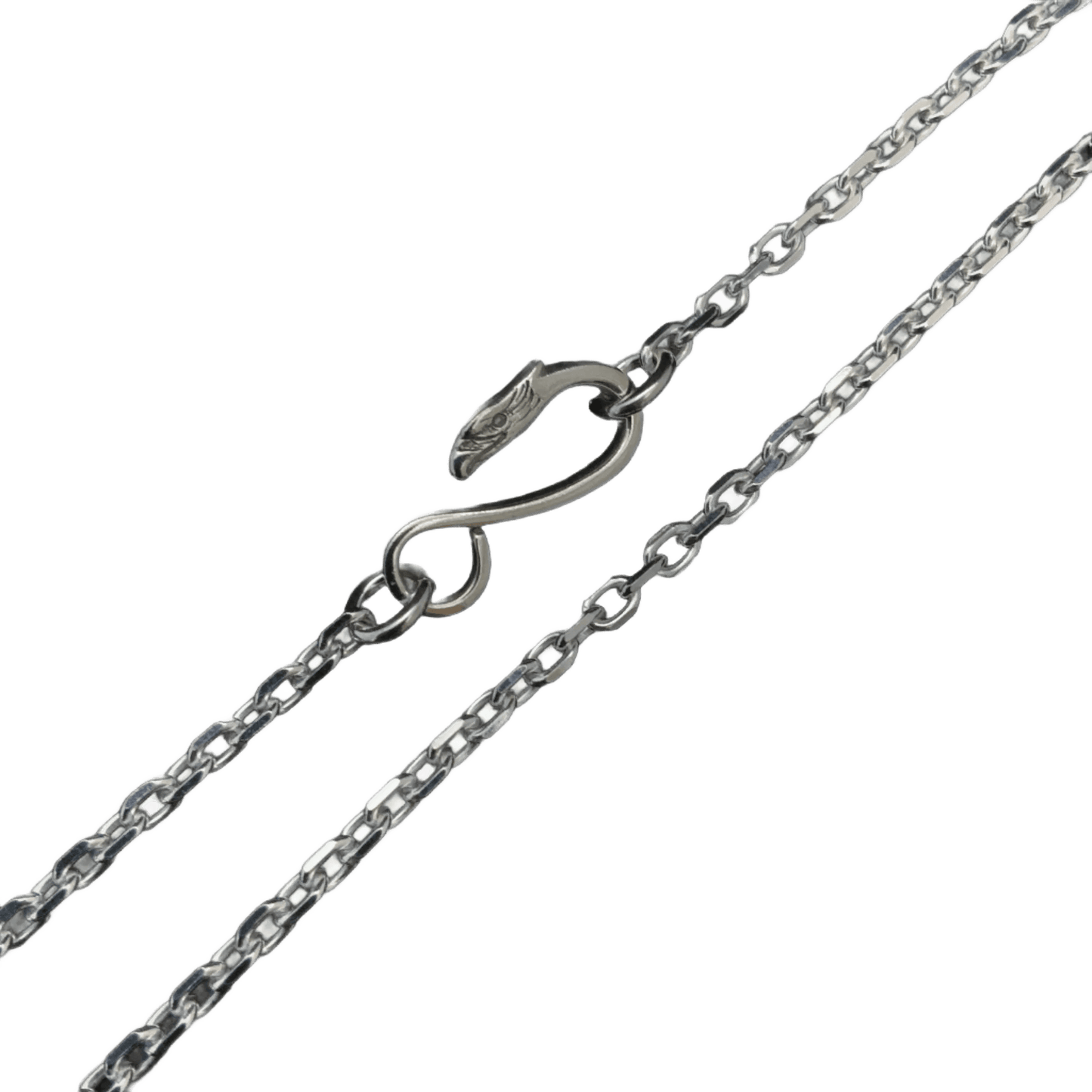 Goros Chain With Eagle Hook - Silver