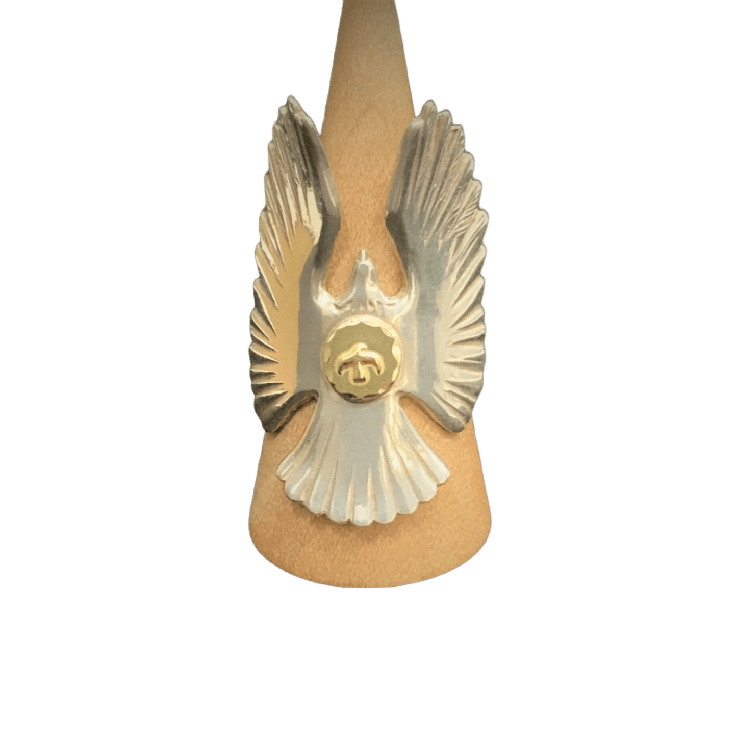 Eagle Ring with 18K Gold | Goros Authorized Dealer