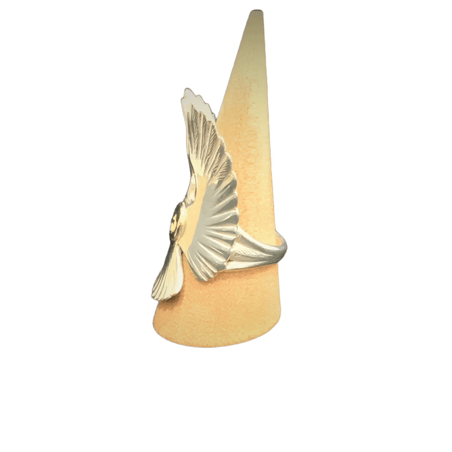 Eagle Ring with 18K Gold | Goros Feather Authorized Dealer