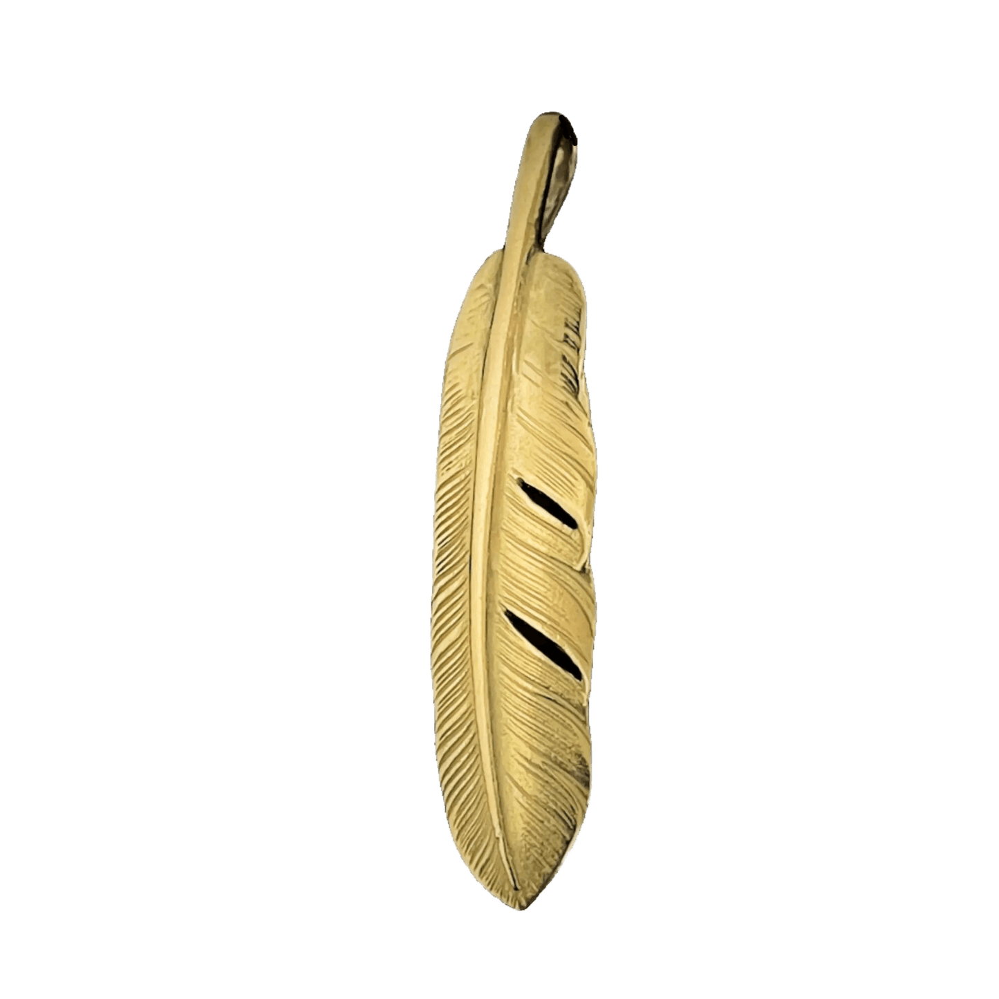 Goros Gold Feather - Facing Left