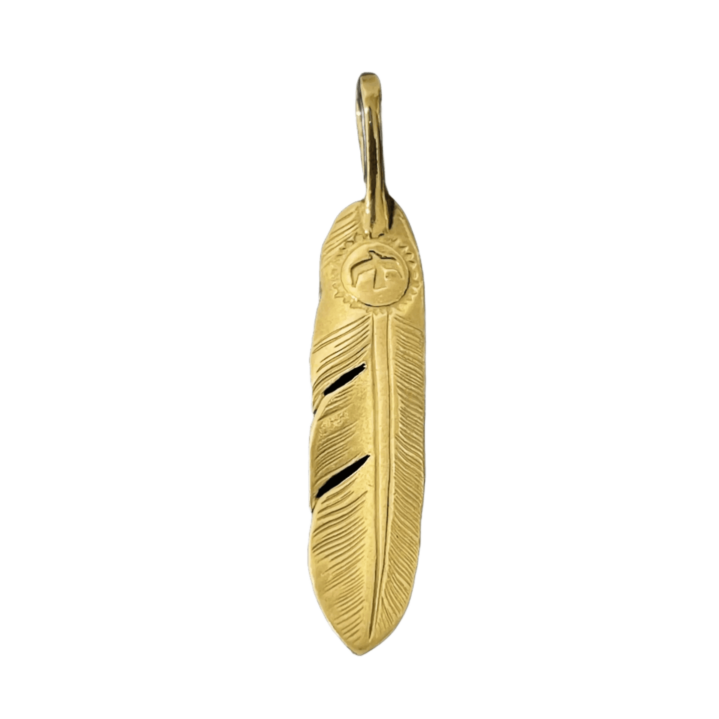 Goros Gold Feather - Facing Left