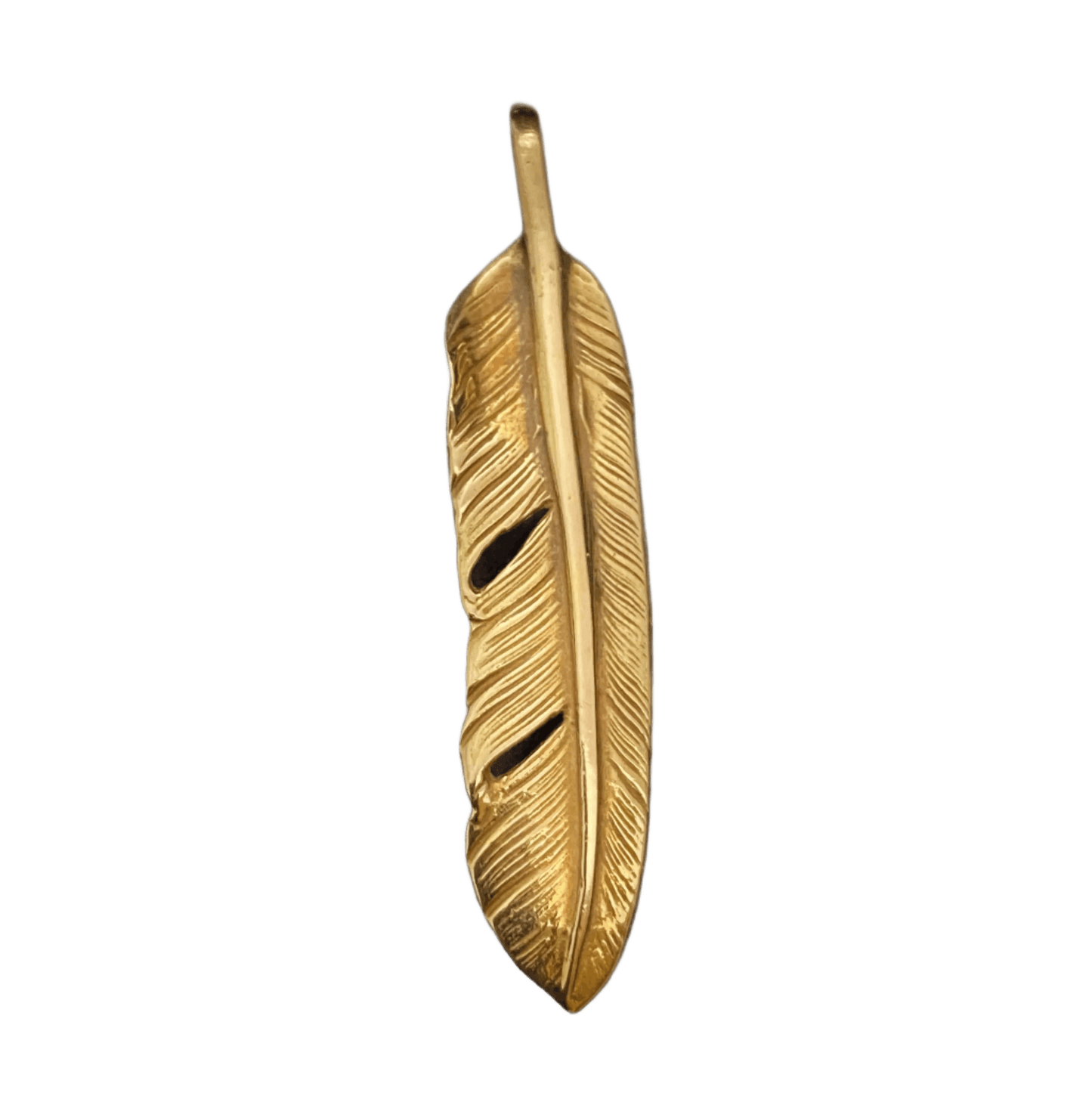 Goros Gold Feather - Facing Right