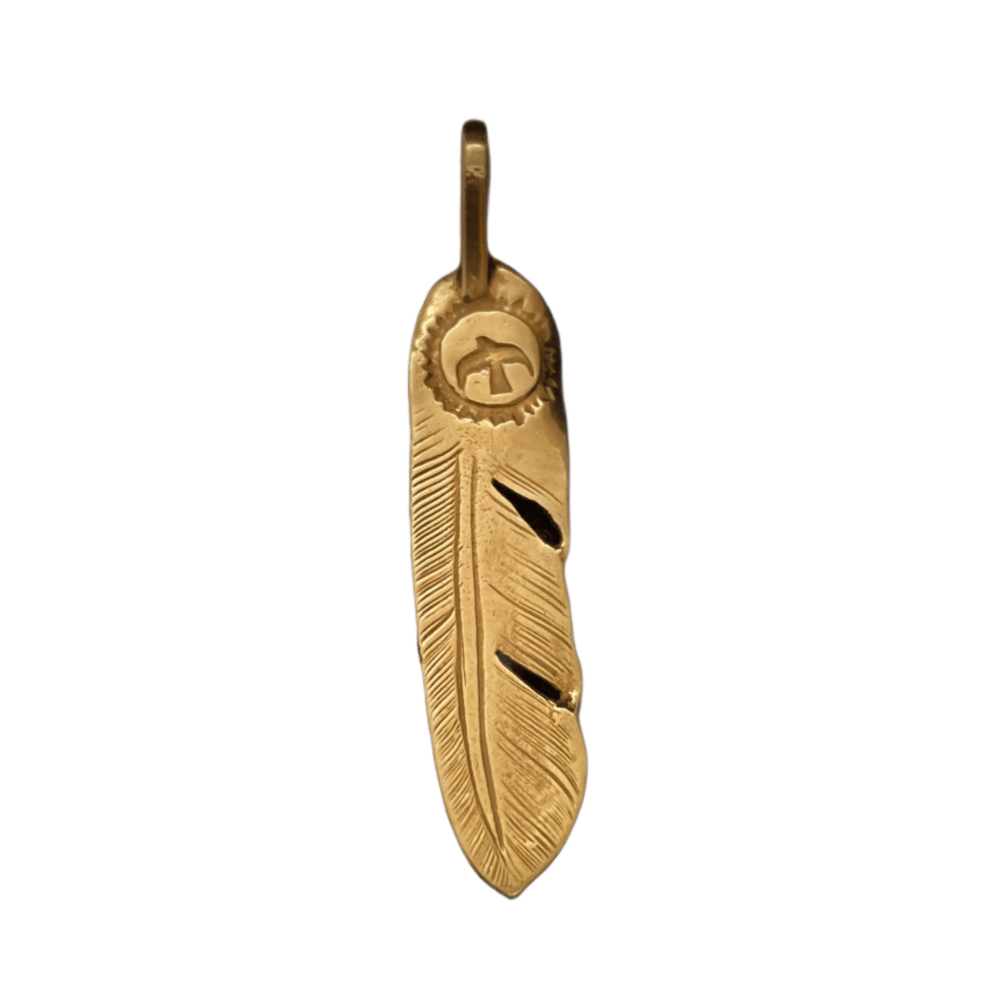 Goros Gold Feather - Facing Right