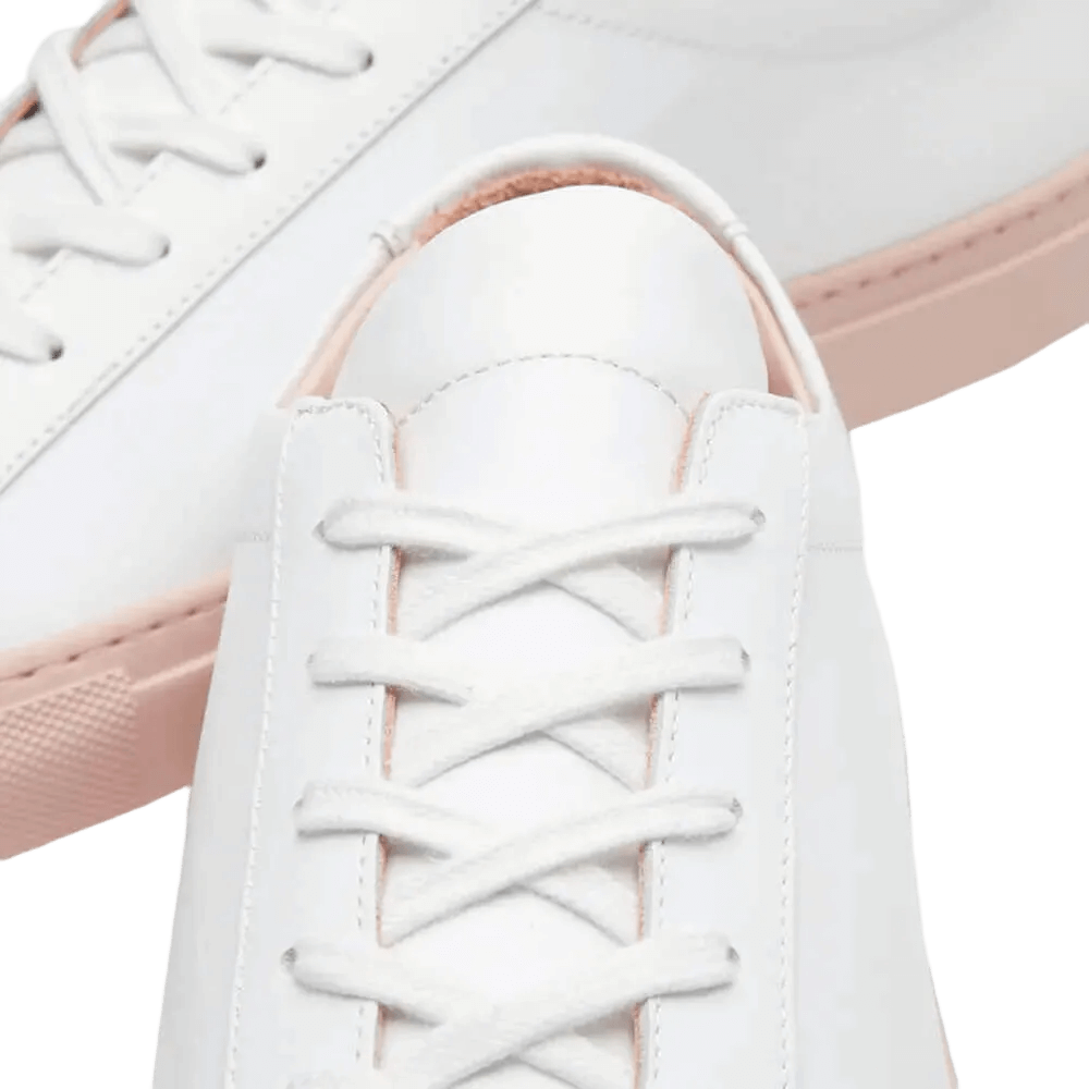 Common Projects Women's Achilles Leather Low-Top Colored Sole Sneakers