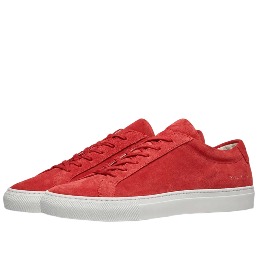 Common Projects Men's Original Achilles Suede Low-Top Sneakers