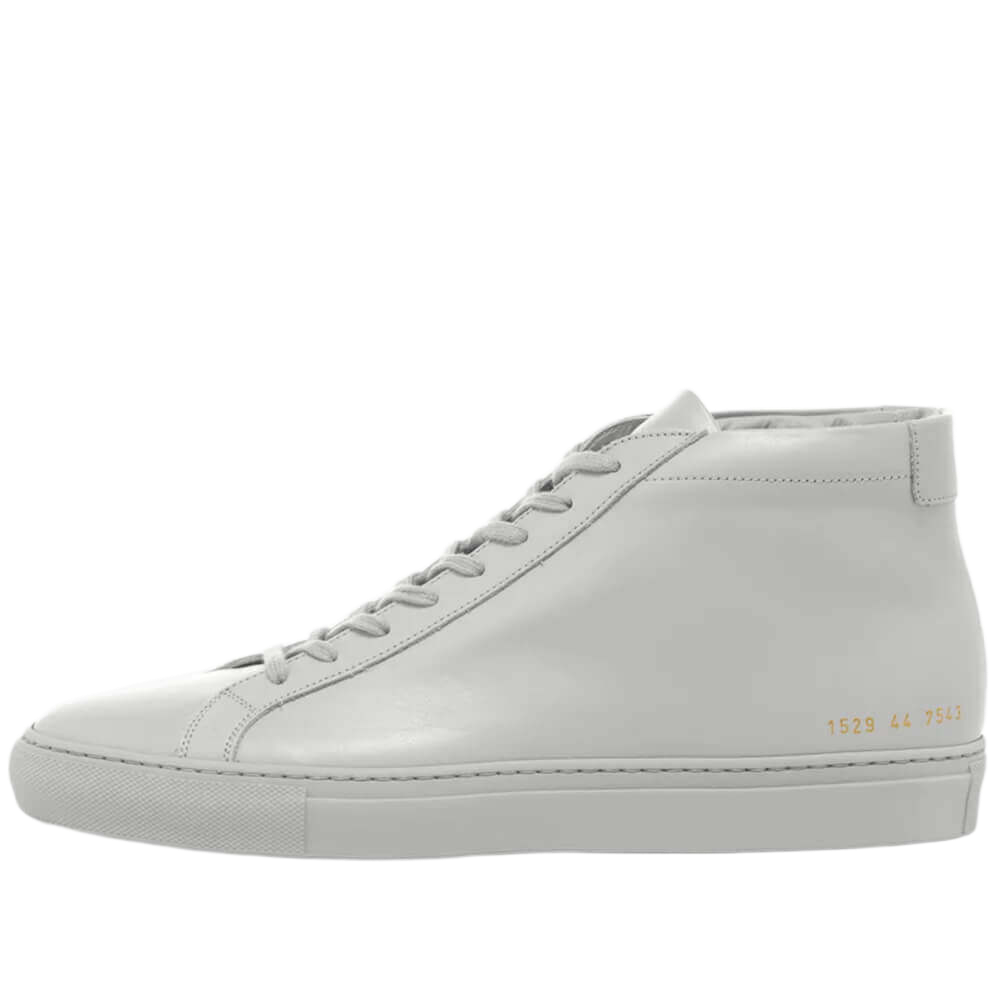 Common Projects Men's Original Achilles Leather Mid-Top Sneakers