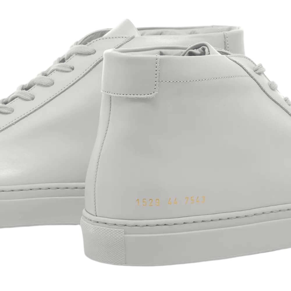 Common Projects Men's Original Achilles Leather Mid-Top Sneakers