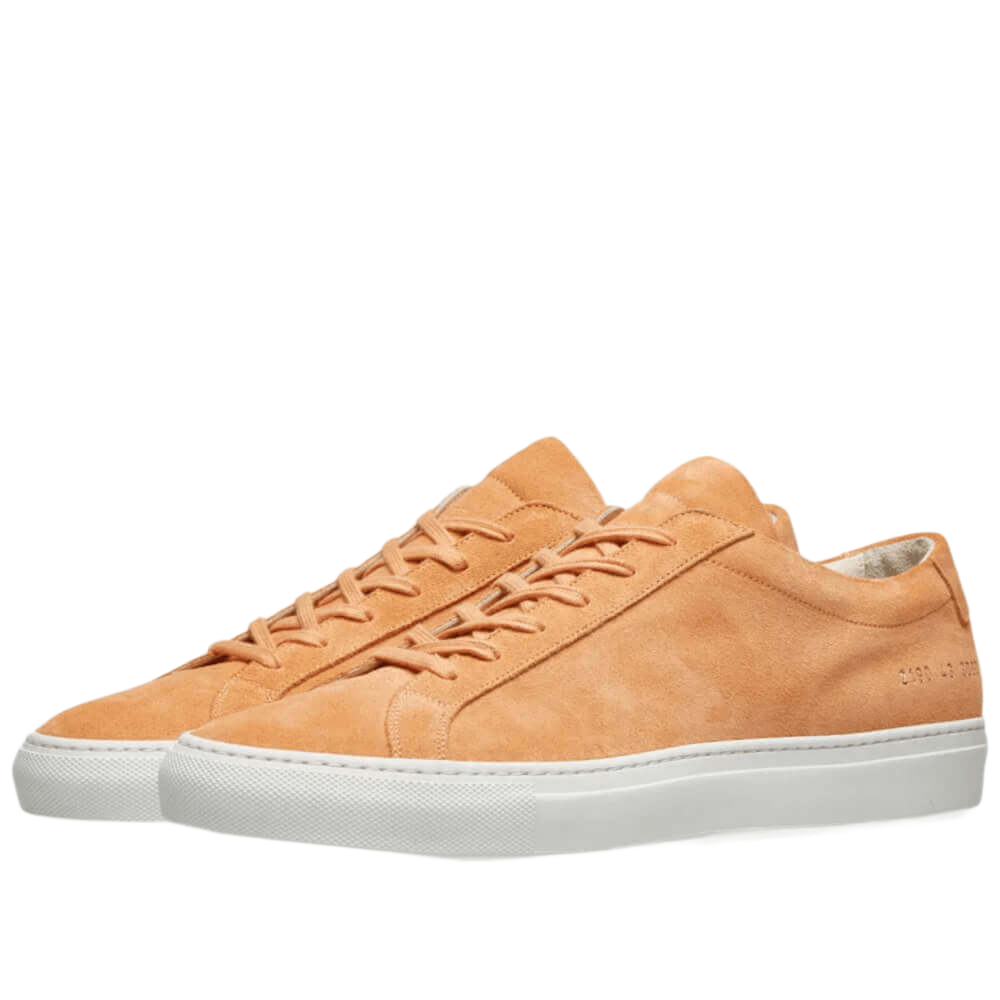 Common Projects Men's Original Achilles Suede Low-Top Sneakers