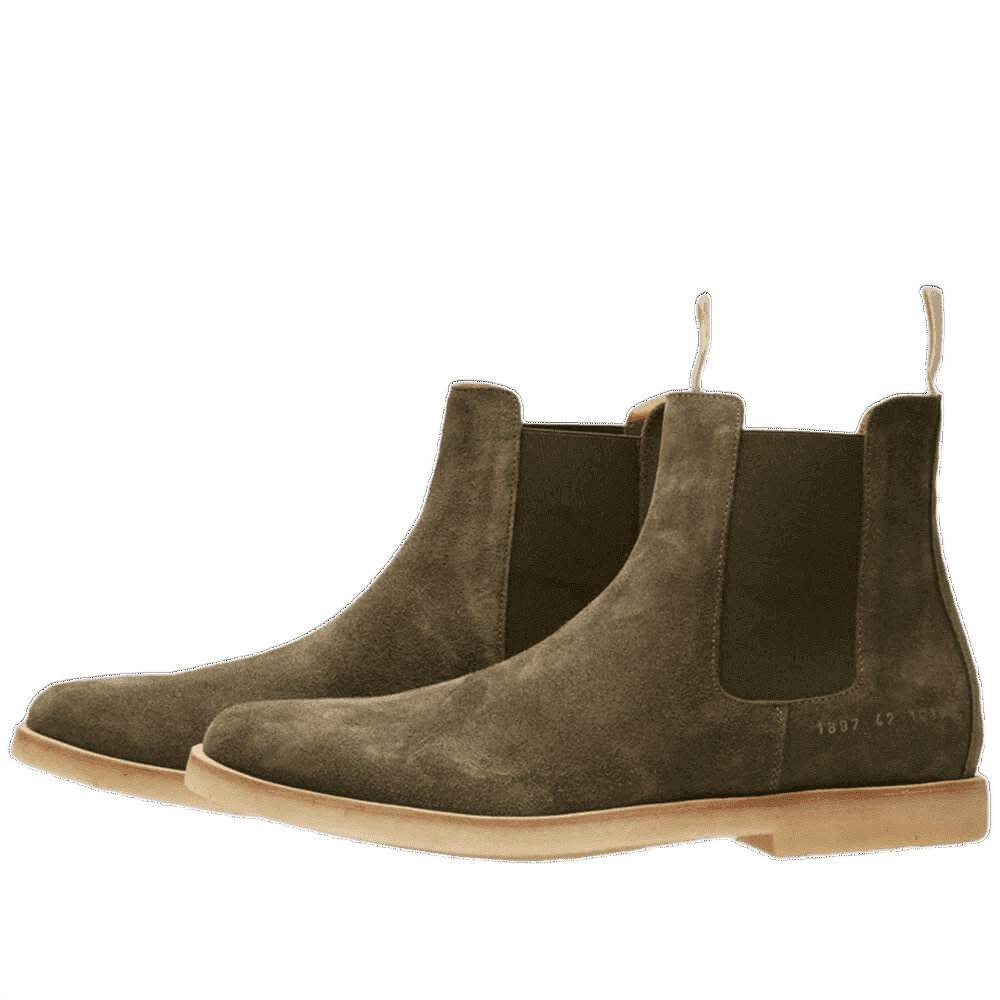 Common Projects Women's Suede Chelsea Boots