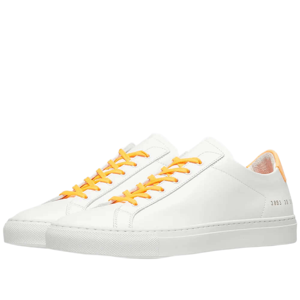 Common Projects Women's Achilles Retro Low-Top Fluro Sneakers