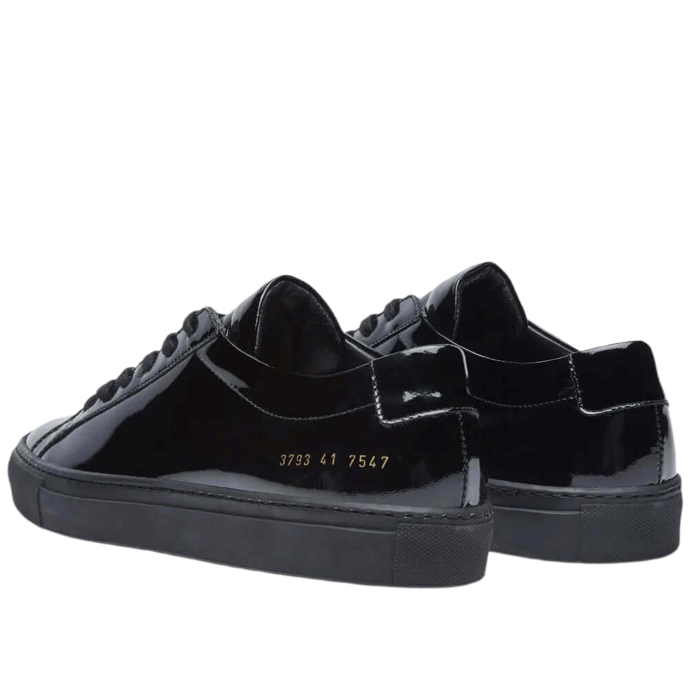 Common Projects Women's Achilles Leather Low-Top Gloss Sneakers