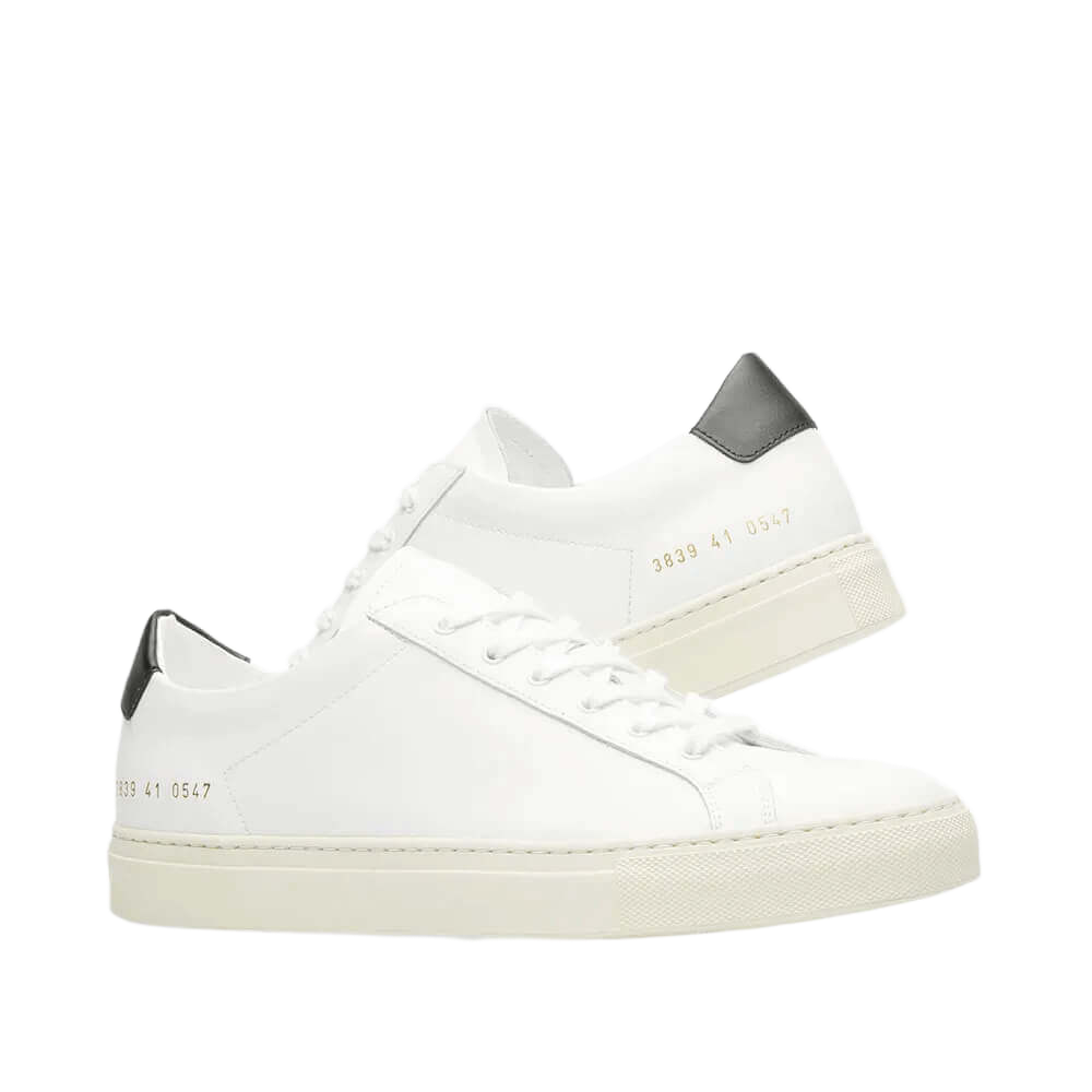 Common Projects Women's Achilles Retro Low-Top Off-White Sole Sneakers