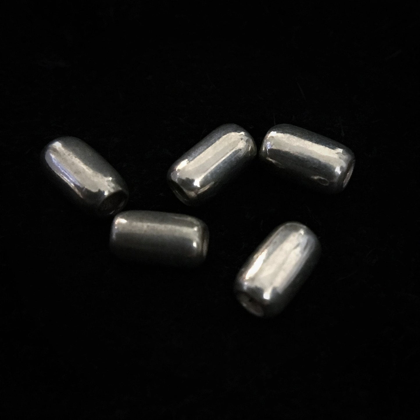 Silver Pipe Beads | Goro's Authorized Dealer